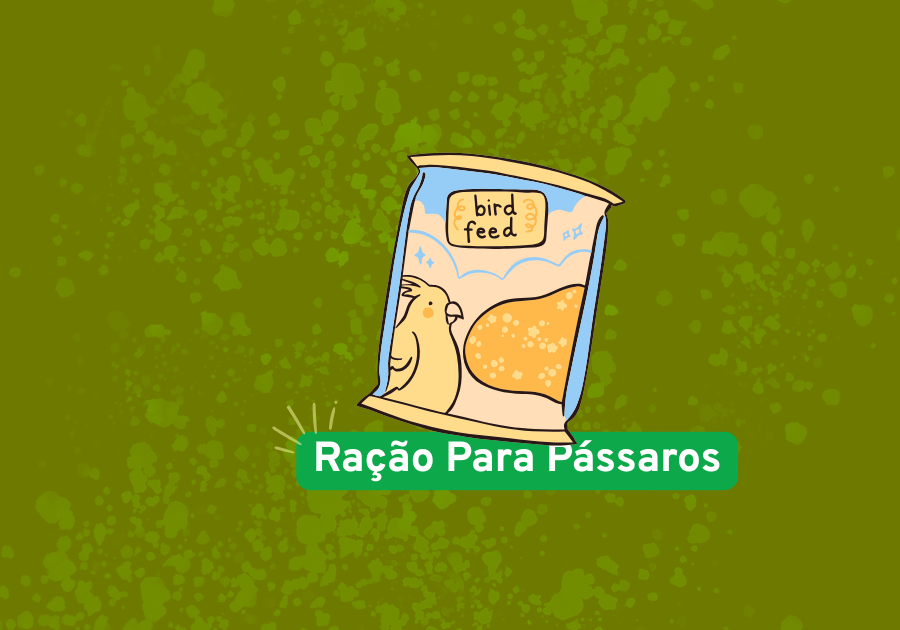 ração para pássaros